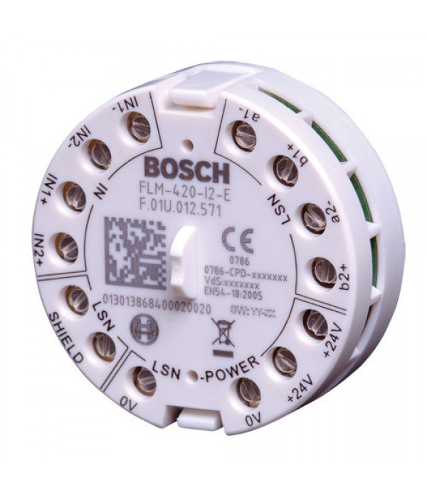 Modul sistem antiincendiu interfata 2 iesiri, Bosch FLM-420-I2-E