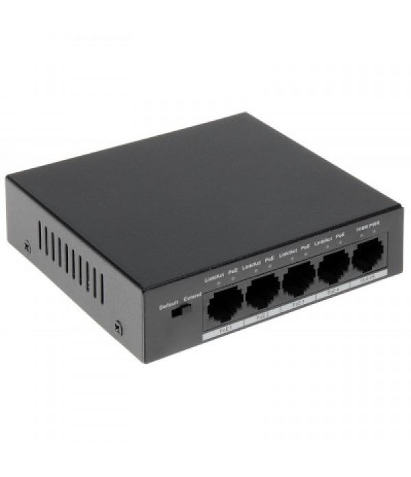 Switch cu 4 porturi POE DAHUA PFS3005-4P-58