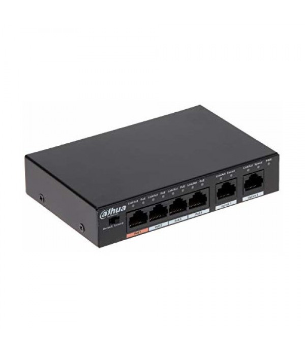 Switch cu 4 porturi DAHUA PFS3006-4ET-60