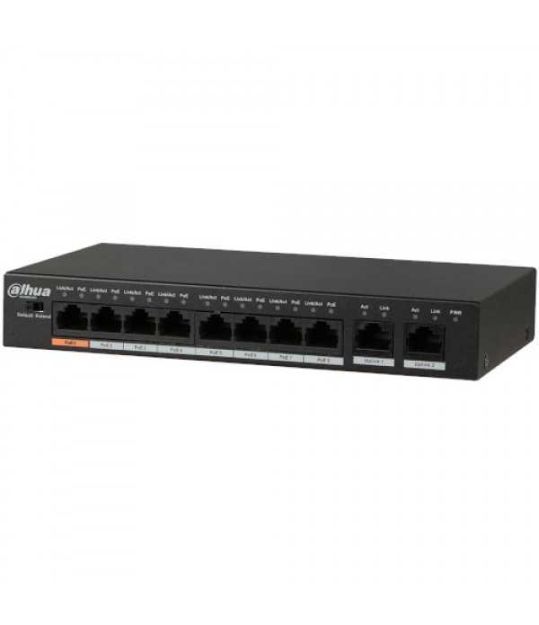 Switch cu 10 porturi DAHUA PFS3010-8ET-96
